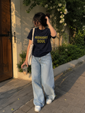 Midnight Soul T-Shirt — Minimalist Bold Text Graphic Tee