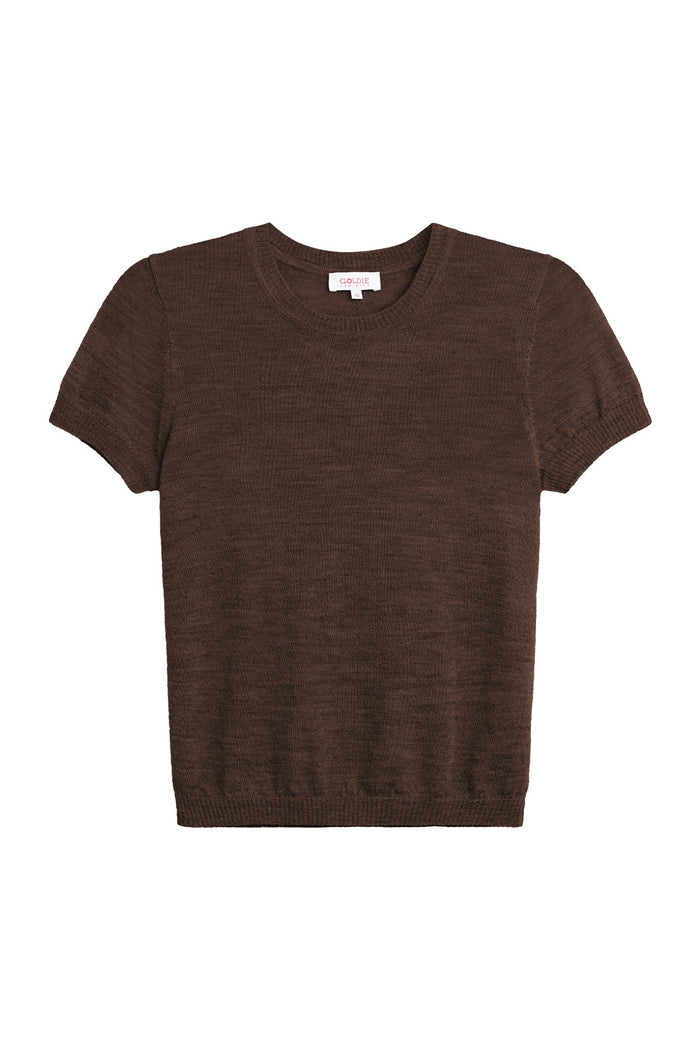 Mila Tee - Goldie LeWinter #color_coffee - limited edition