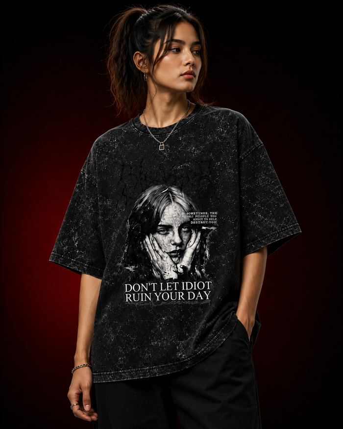 Mineral Wash Oversized T-Shirt