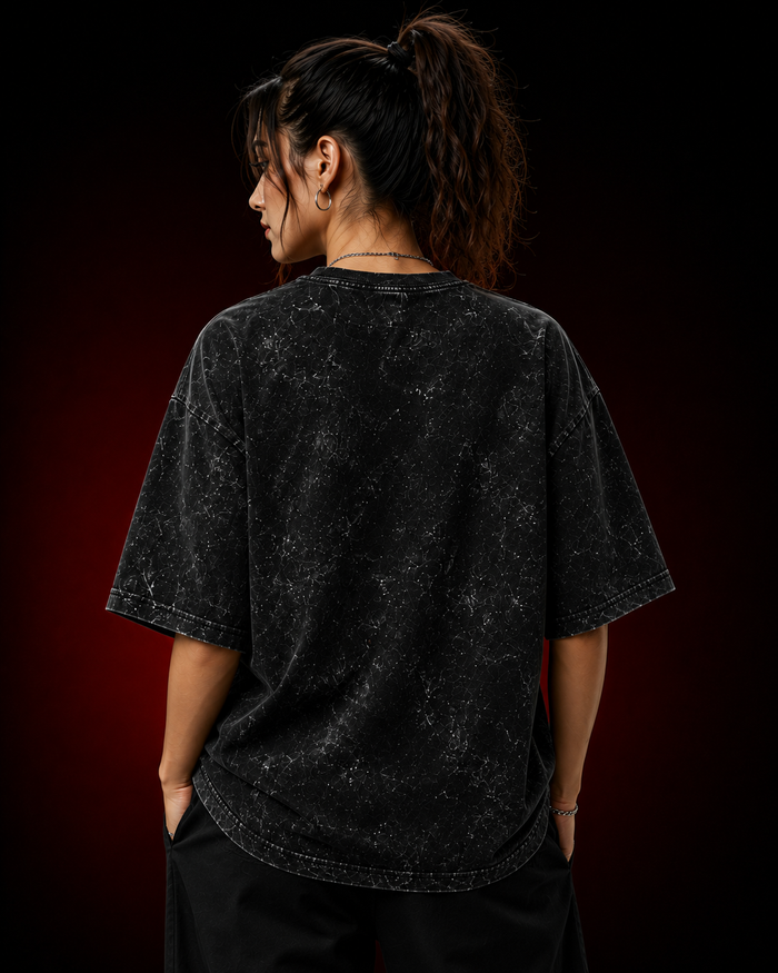 Mineral Wash Oversized T-Shirt