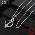 Moonlit Cat Pendant Necklace
