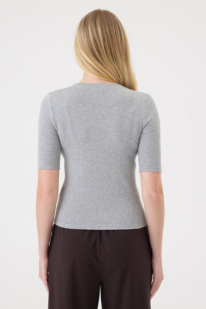 Nathalie Cardigan - Goldie LeWinter #color_gray heather