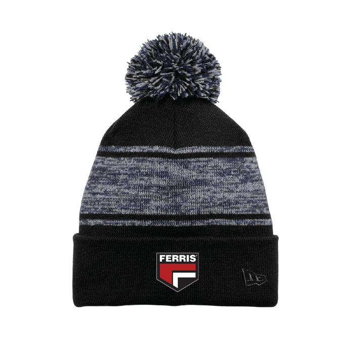 New Era Knit Chilled Pom Beanie Employee