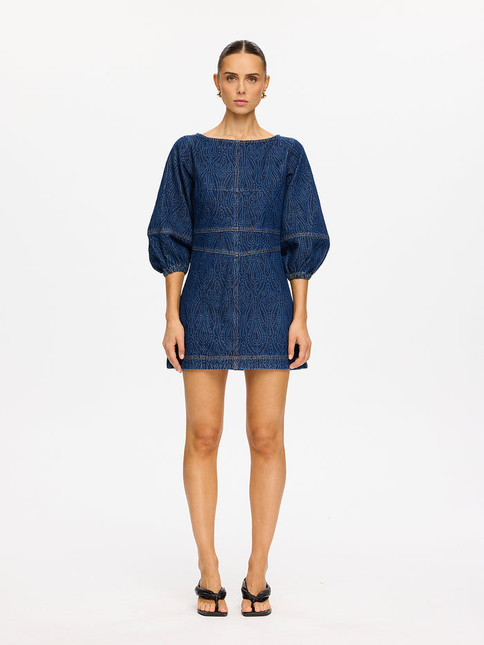 Nixie Denim Mini Dress