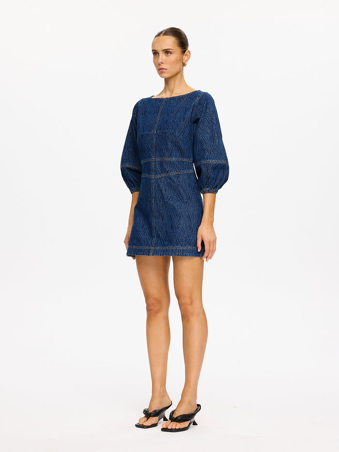 Nixie Denim Mini Dress