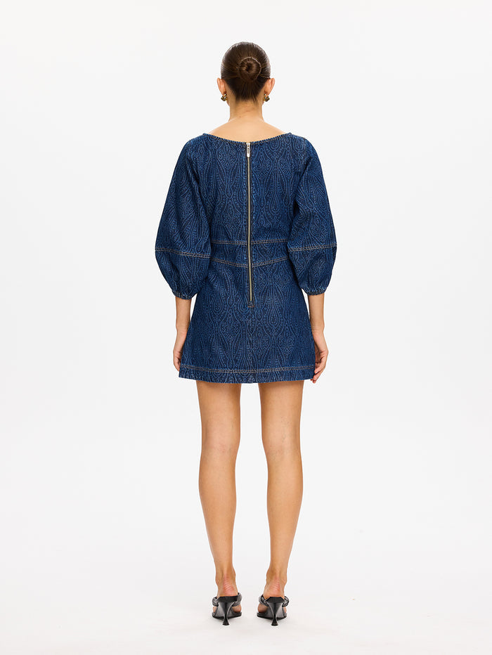 Nixie Denim Mini Dress