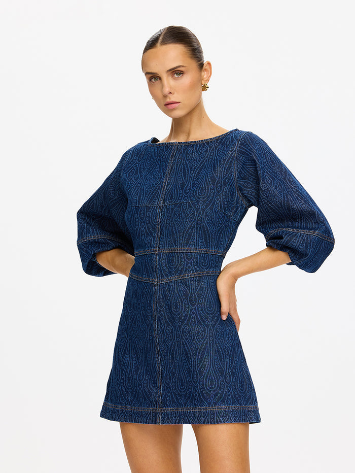 Nixie Denim Mini Dress