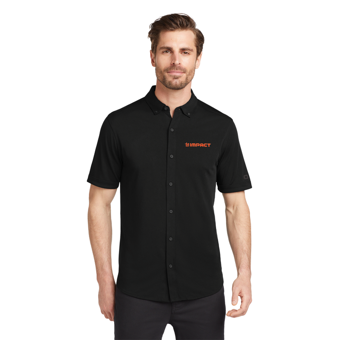 OGIO® Gravitate Full-Button Polo