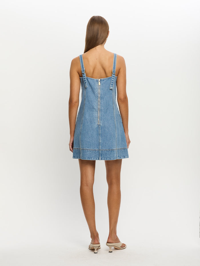 Oriana Denim Dress Back 03