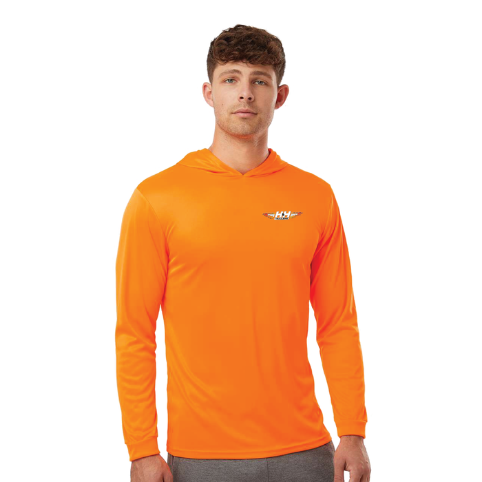 Paragon Unisex Bahama Performance Hooded Long Sleeve T-Shirt