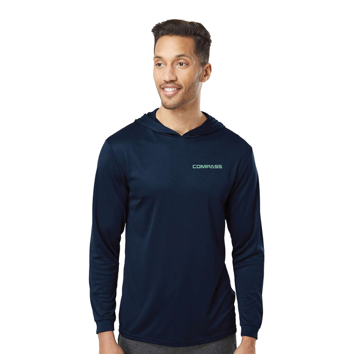 Paragon Unisex Bahama Performance Hooded Long Sleeve T-Shirt