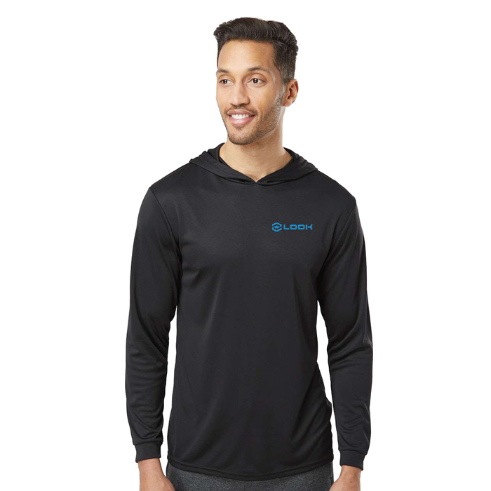 Paragon Unisex Bahama Performance Hooded Long Sleeve T-Shirt