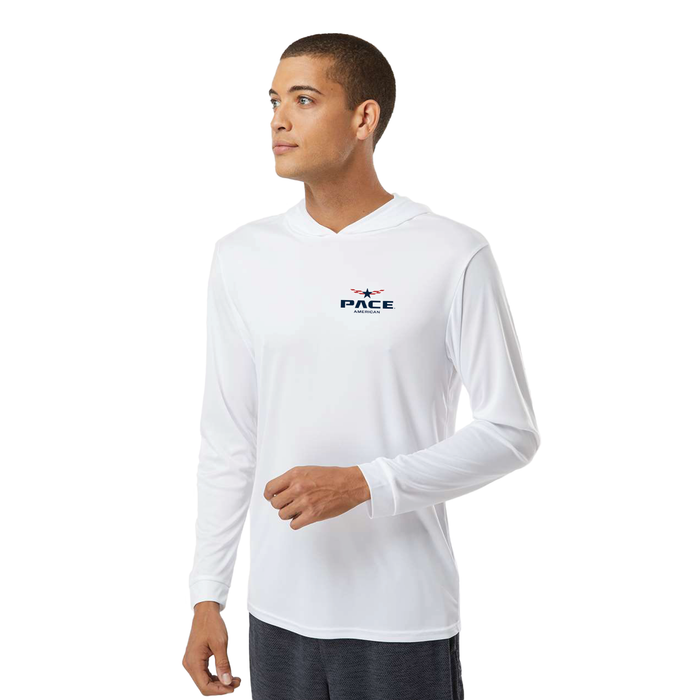 Paragon Unisex Bahama Performance Hooded Long Sleeve T-Shirt