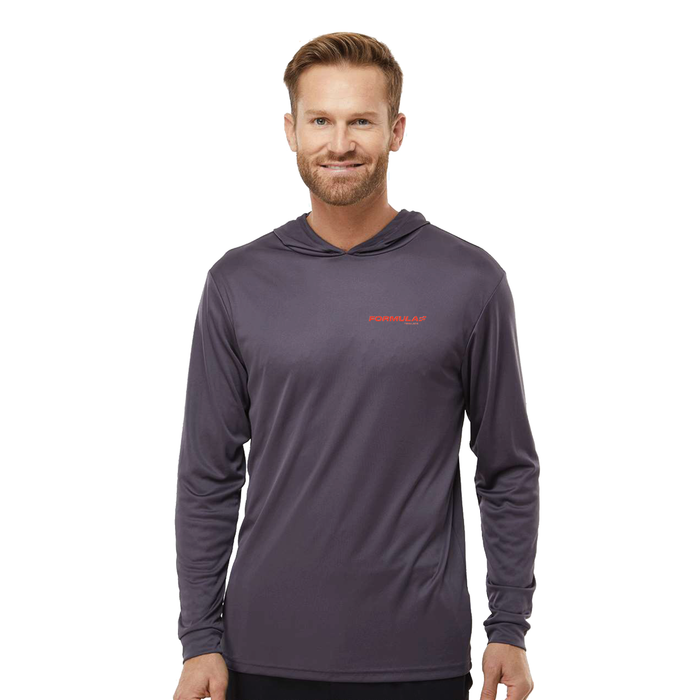 Paragon Unisex Bahama Performance Hooded Long Sleeve T-Shirt