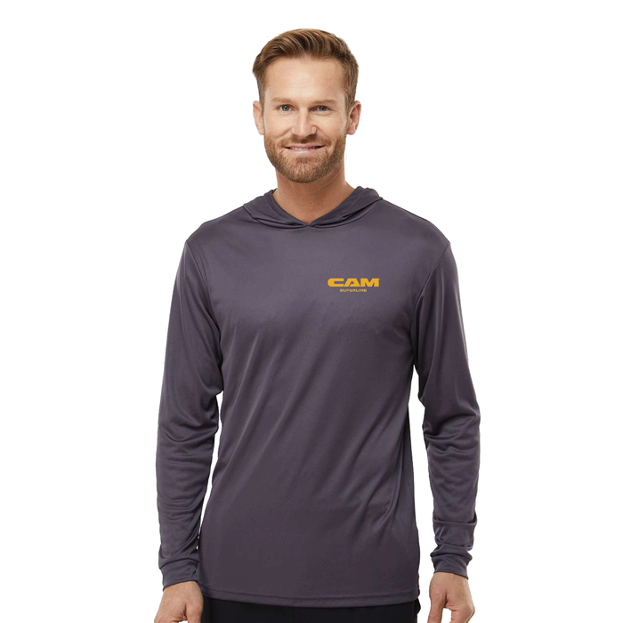 Paragon Unisex Bahama Performance Hooded Long Sleeve T-Shirt