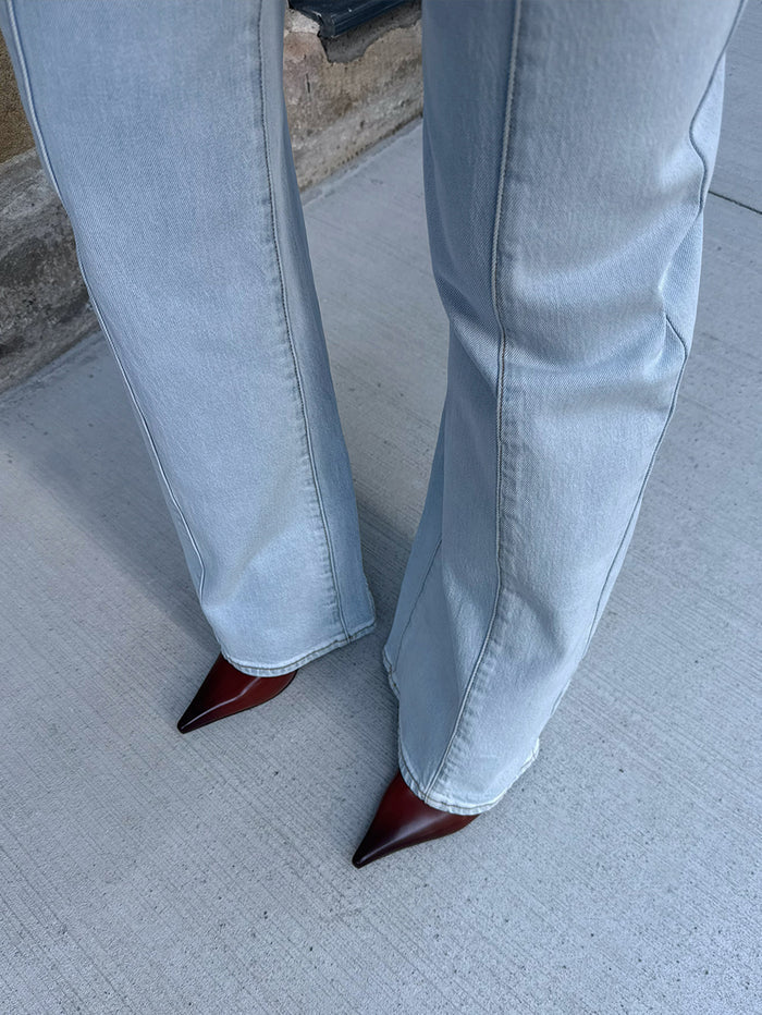 Parker Wide Leg Denim Jean