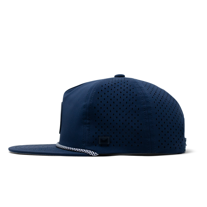 Side View of Blue “PLAY DIFFERENT” HAT