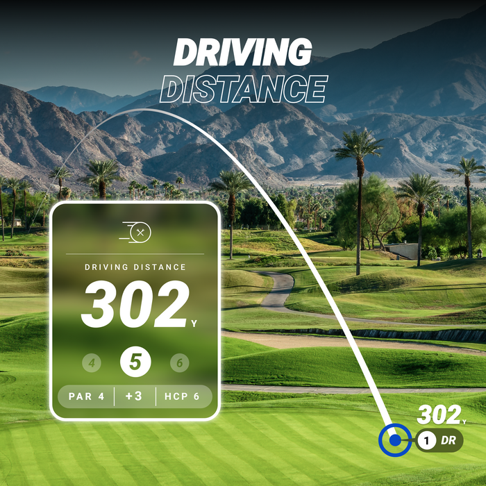 Driving Distance on Player GO GPS Speaker