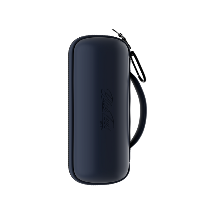 Back Side of Blue Player+ Hard Shell Carrying Case