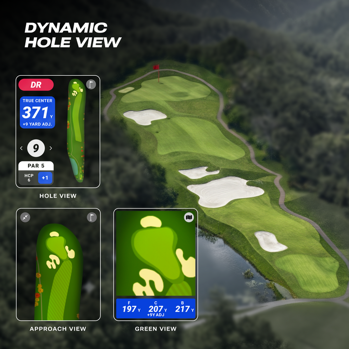 Dynamic Hole View in Player Pro GPS Speaker