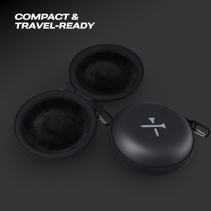 Compact &  Travel Ready PlayMaker+ Watch Case - Black