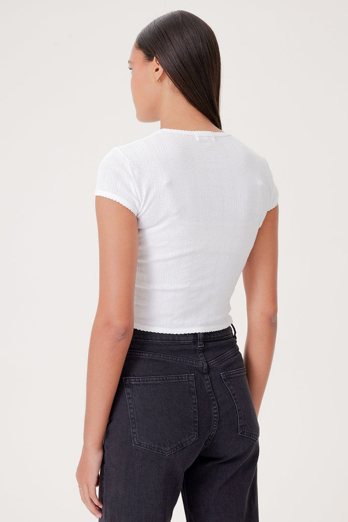 Ellie Baby Tee - Goldie LeWinter #color_white