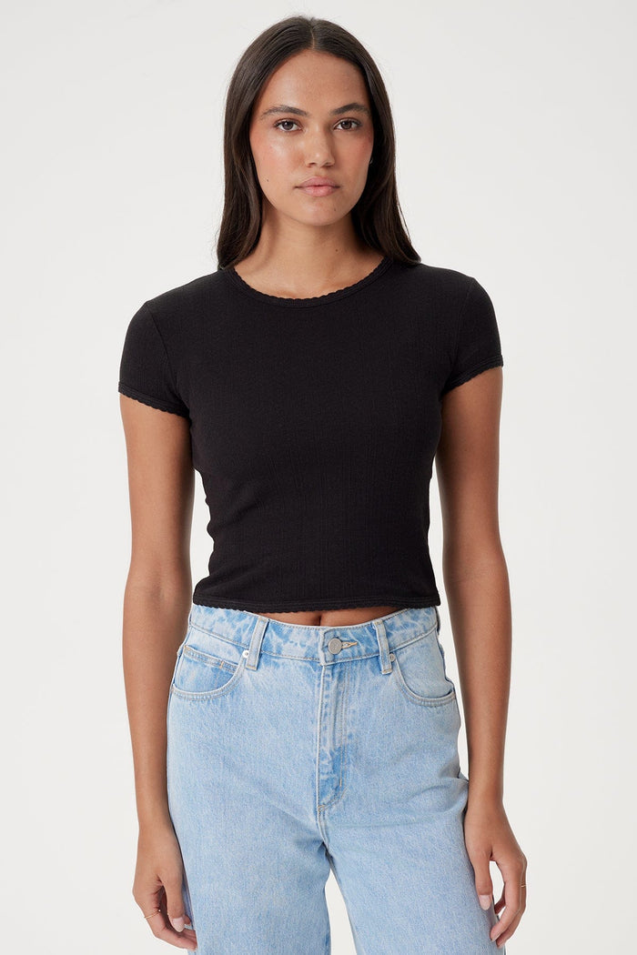 Ellie Baby Tee - Goldie LeWinter #color_black