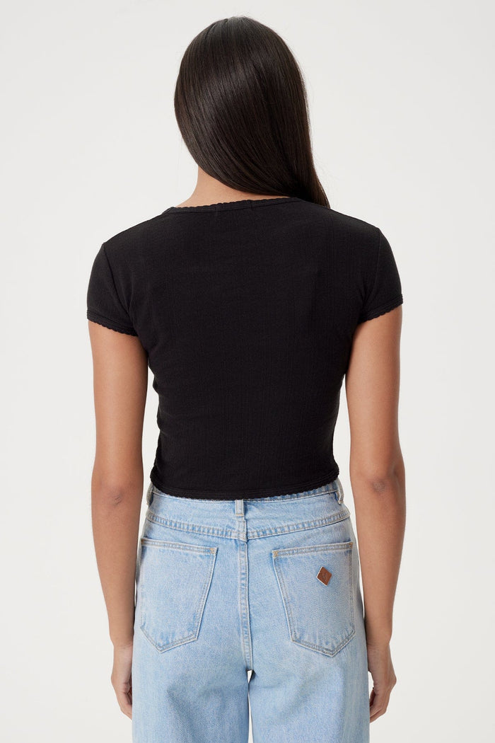 Ellie Baby Tee - Goldie LeWinter #color_black