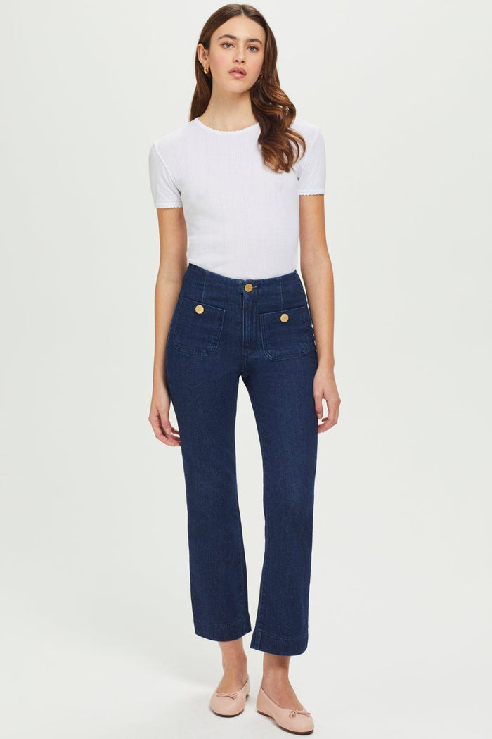 Pointelle Tee - Goldie LeWinter #color_white