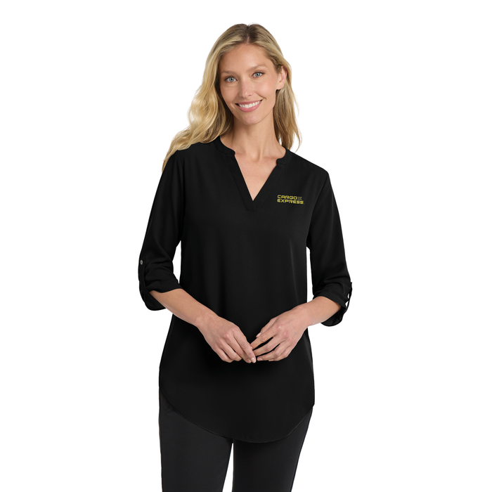 Port Authority® Ladies 3/4-Sleeve Tunic Blouse