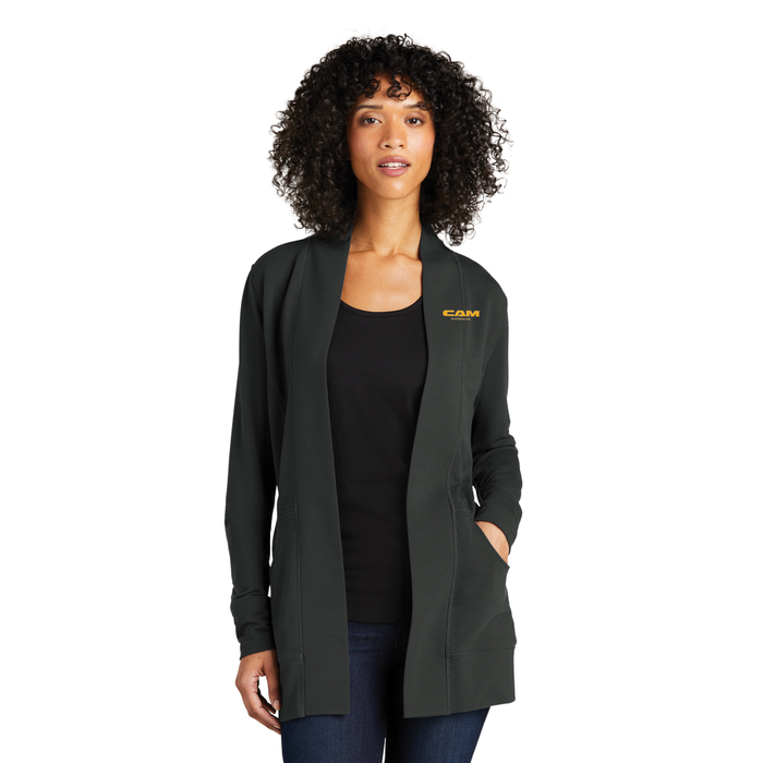 Port Authority® Ladies Microterry Cardigan