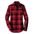 Port Authority® Women's Plaid Flannel Tunic Employee