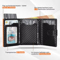 Portefeuille Pop-Up Homme – Protection RFID & Compartiment à Pièces | Cuir Synthétique