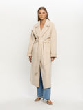 Raegan Coat Oat Front 01