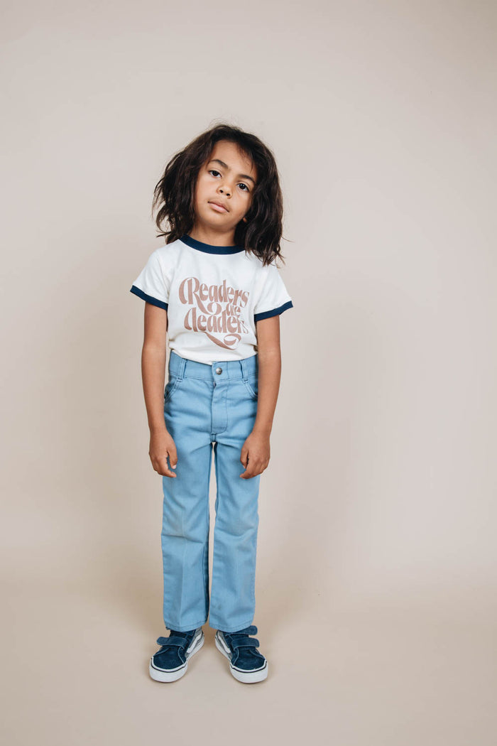 Readers Are Leaders Shirt for Kids by The Bee and The Fox