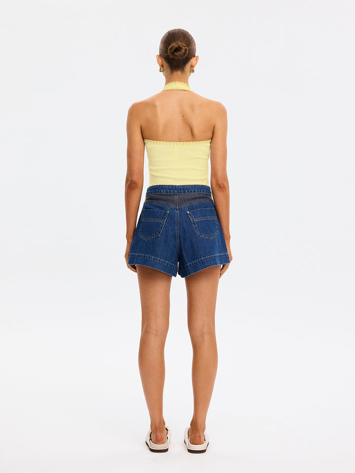 Rhea Halter Top