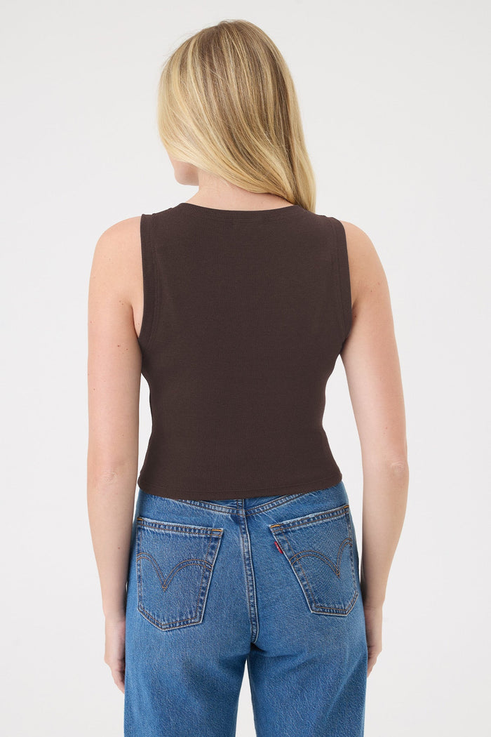 Riley Vest - Goldie LeWinter #color_coffee - limited edition