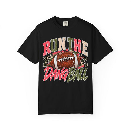 "Run the Dang Ball" Vintage Football Tee
