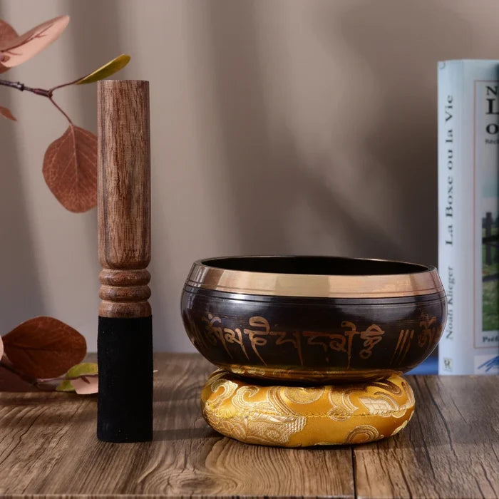 Salt & Fire Tibetan Singing Bowl Set — 12.5cm