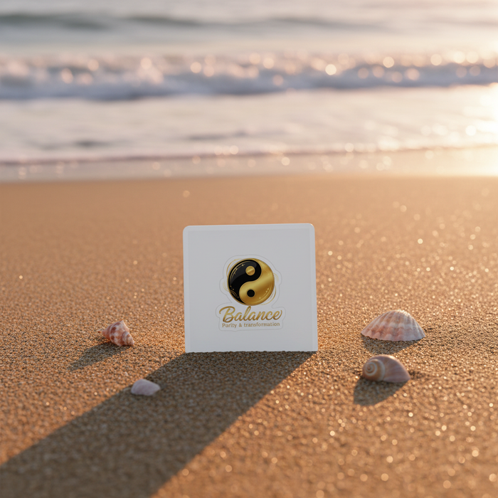 Salt & Fire Balance Sticker Beach Mockup