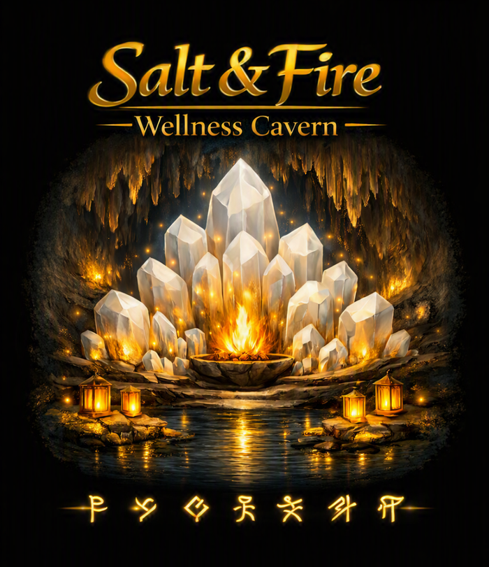 Salt & Fire Wellness Cavern Copper Vacuum Insulated Bottle