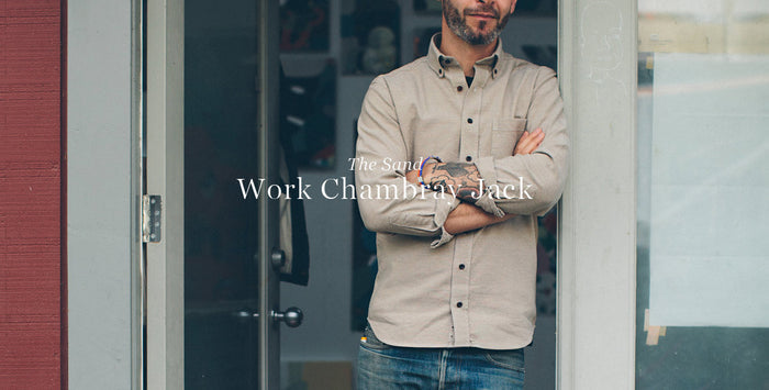 Sand Work Chambray Jack workshop header
