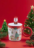 Santa Claus Mug with Lid
