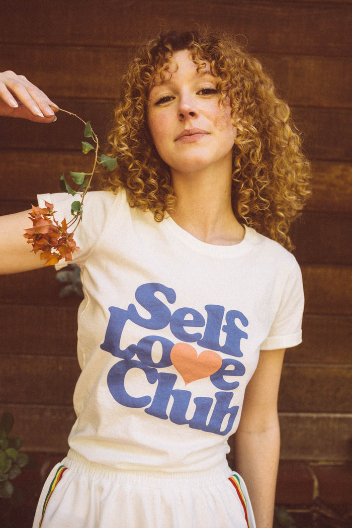 Self Love Club Fitted Crewneck by The Bee & The Fox