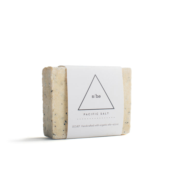 s/he Rosemary Salt Soap