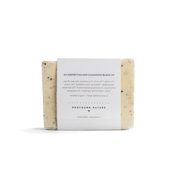 s/he Rosemary Salt Soap