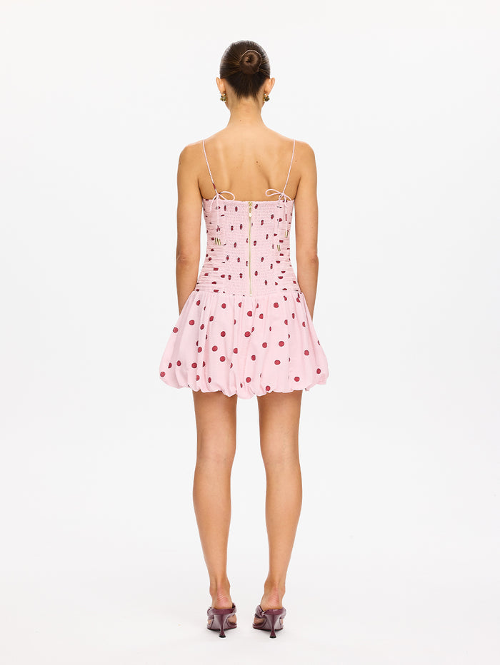 Sia Bubble Hem Mini Dress