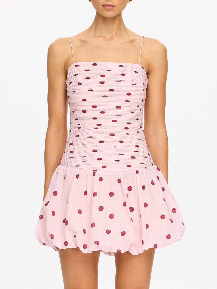 Sia Bubble Hem Mini Dress