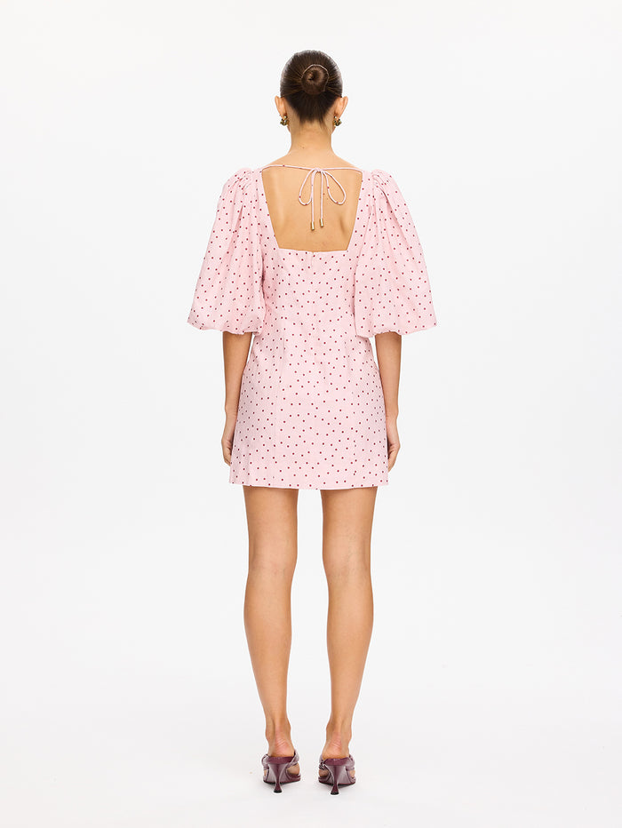 Sia Bubble Sleeve Mini Dress