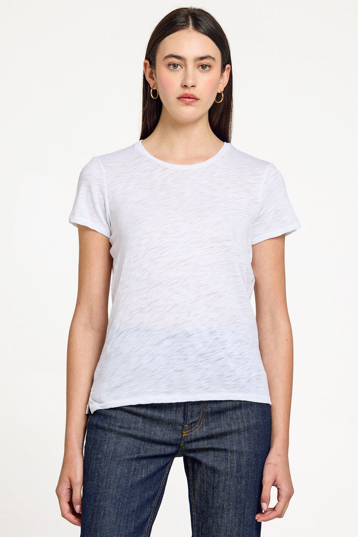 Signature Slub Boy Tee - Goldie LeWinter #color_white